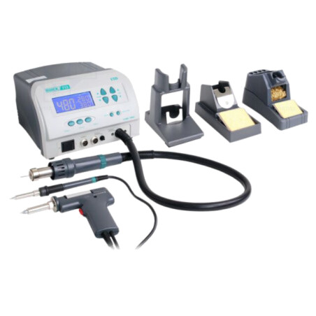 Echipament: staţie de service; 230VAC; Afişaj: LCD; ESD; 600mmHg