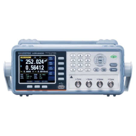 Punte RLC; LCD 3,5"; 1E-05÷99,999MΩ; 1E-05pF÷9999,99mF; LCR-6000