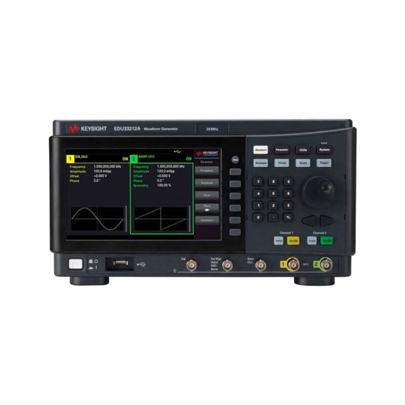 Generator: de funcţii, arbitrar; 20MHz; LCD 7"; Ch: 2; 100÷240VAC