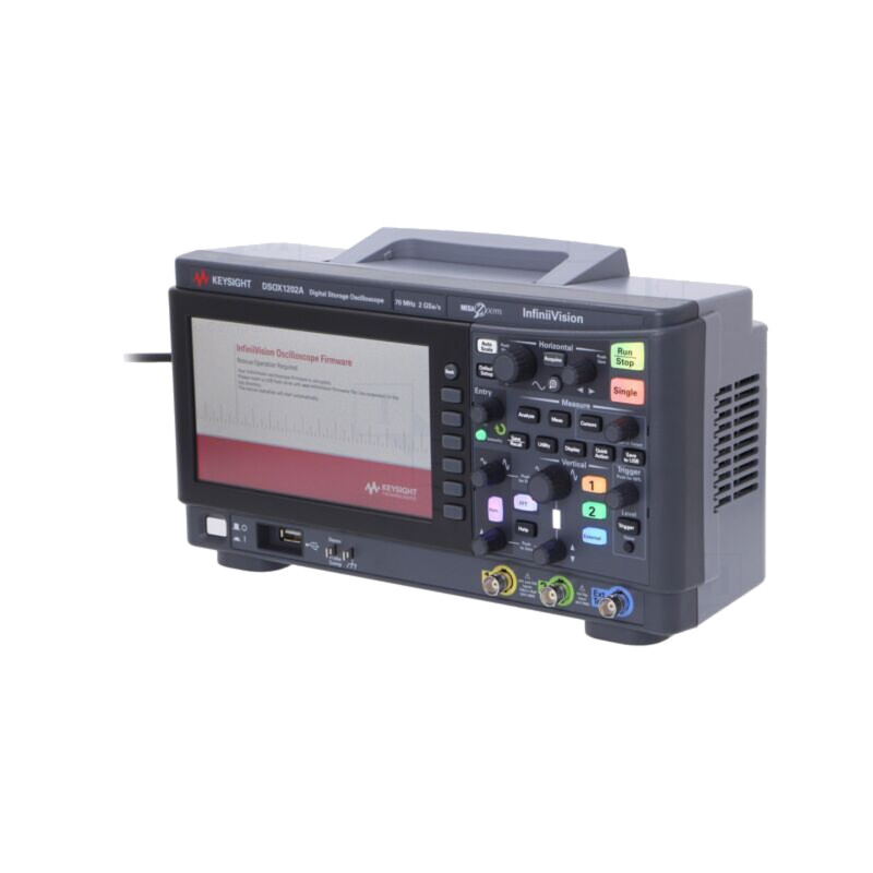 Osciloscop: digital; DSO; Ch: 2; 70MHz; 2Gsps; 2Mpts; LCD 7"; ≤5ns Osciloscop: digital; DSO; Ch: 2; 70MHz; 2Gsps; 2Mpts; LCD 7"; ≤5ns