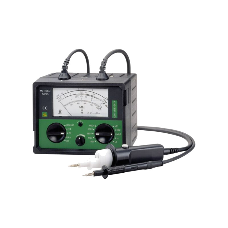 Aparat de măsură: rezistenţa de izolaţie; analog; VAC: 0÷1kV Aparat de măsură: rezistenţa de izolaţie; analog; VAC: 0÷1kV