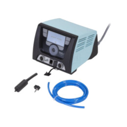 Staţie de lipit-dezlipit; 255W; 50÷550°C; 230VAC; Afişaj: LCD; ESD