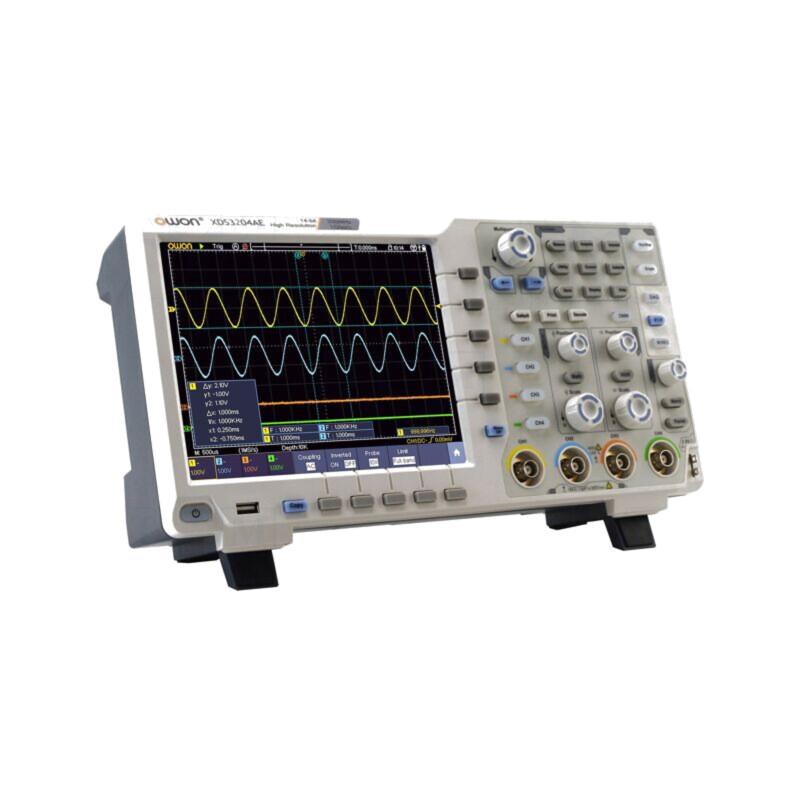 Osciloscop: digital; Ch: 4; 200MHz; 1Gsps; 40Mpts; LCD TFT 8"; XDS Osciloscop: digital; Ch: 4; 200MHz; 1Gsps; 40Mpts; LCD TFT 8"; XDS