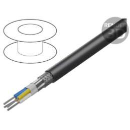 Cablu; EtherRail®; 4x22AWG; industria feroviară,la exterior; 5