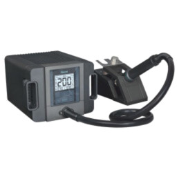 Staţie cu aer cald; digitală,panou tactil; 1000W; 100÷500°C