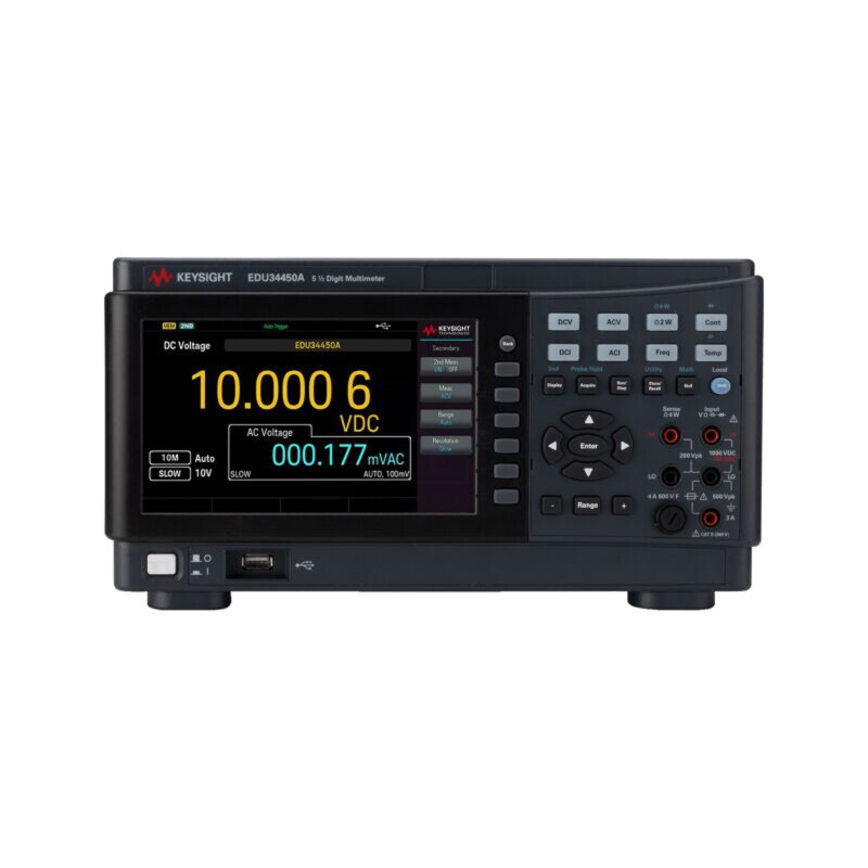 Multimetru de masă; LCD 7"; 5,5 cifre; True RMS AC; I AC: 10mA÷3A