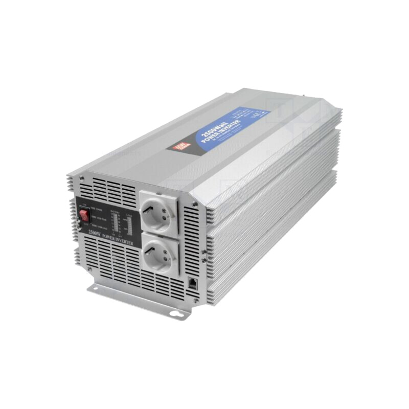Convertor: DC/AC; 2500W; Uieş: 230VAC; 21÷30VDC; 430x210x159mm Convertor: DC/AC; 2500W; Uieş: 230VAC; 21÷30VDC; 430x210x159mm