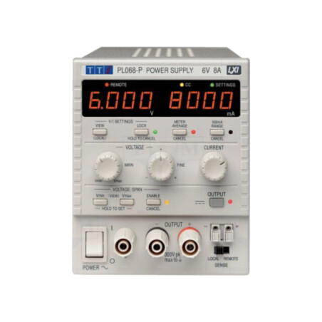 Alimentator: de laborator programabil; Ch: 1; 0÷6VDC; 0÷8A; 1mV