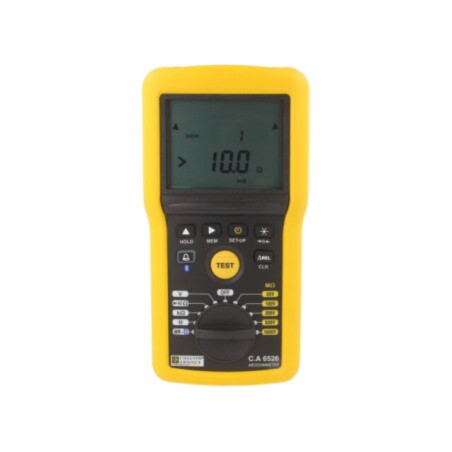 Aparat de măsură: rezistenţa de izolaţie; LCD; (4000); IP54