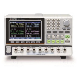 Alimentator: de laborator programabil; Ch: 4; 0÷32VDC; 0÷3A; 0÷3A