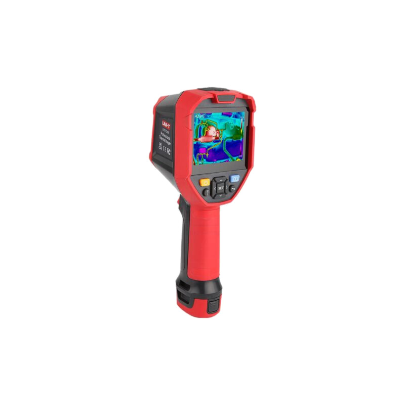 Cameră infraroşu; LCD TFT 3,5"; 320x240; 9Hz; -40÷400°C; 56°x42°