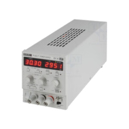 Alimentator: de laborator programabil; Ch: 1; 0÷30VDC; 0÷3A; 1mV