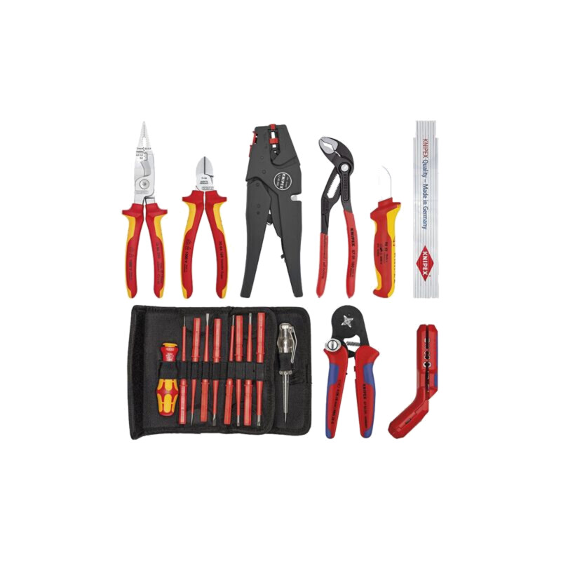 Kit: utilizare generală; pentru electricieni; valijoară; 25buc.