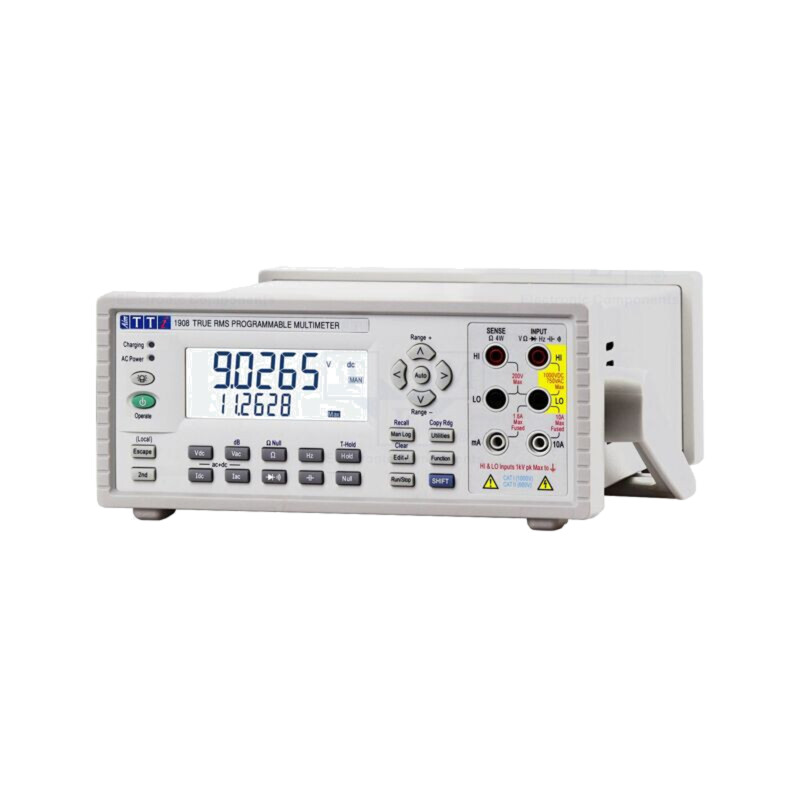 Multimetru de masă; LCD; 5,5 cifre,6 cifre; True RMS AC