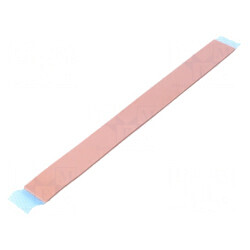Bandă Termoconductoare 20x200mm 6W/mK Roșie | Electronic-mag.ro | Componente Electronice