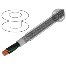 Cablu; Pro-Met; 9G1,5mm2; ecranat,tresă de cupru cositorit; PVC