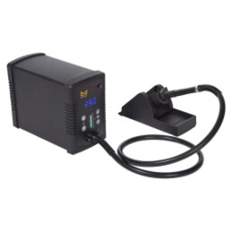 Staţie cu aer cald; digitală,din butoane; 200W; 100÷450°C