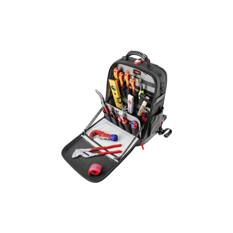 Kit: pt.lucrări de montare; Modular X18; rucsac de scule; 17buc.