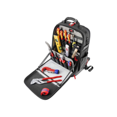 Kit: pt.lucrări de montare; Modular X18; rucsac de scule; 17buc.