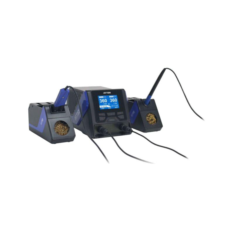 Staţie de service; 200W; 150W; 150÷480°C; 230VAC; Afişaj: LCD; Ch: 2