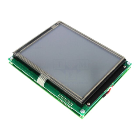 Afişaj: LCD; grafic; 320x240; FSTN Positive; neagră; LED