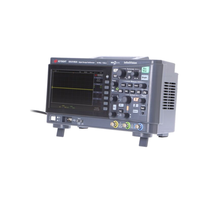 Osciloscop: digital; DSO; Ch: 2; 50MHz; 1Gsps; 200kpts; LCD 7"; ≤7ns Osciloscop: digital; DSO; Ch: 2; 50MHz; 1Gsps; 200kpts; LCD 7"; ≤7ns