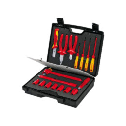 Kit: utilizare generală; pentru electricieni; valijoară; 17buc.
