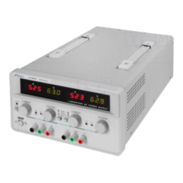 Alimentator: de laborator; liniar,multicanal; 0÷60VDC; 0÷5A; 0÷5A