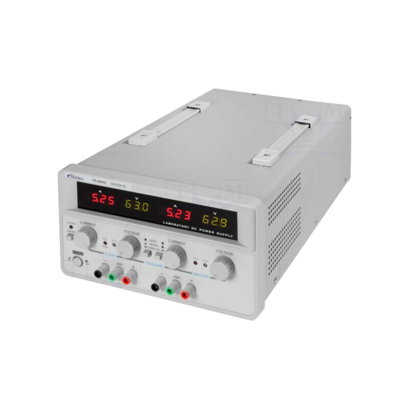 Alimentator: de laborator; liniar,multicanal; 0÷60VDC; 0÷5A; 0÷5A Alimentator: de laborator; liniar,multicanal; 0÷60VDC; 0÷5A; 0÷5A