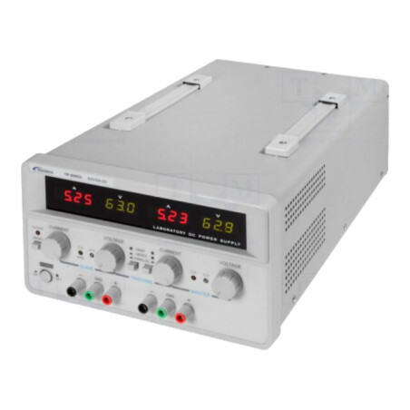 Alimentator: de laborator; liniar,multicanal; 0÷60VDC; 0÷5A; 0÷5A