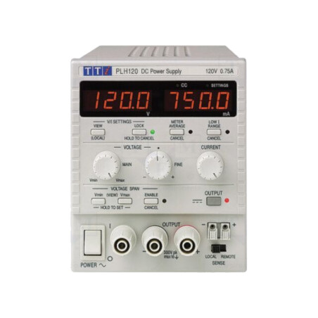 Alimentator: de laborator; canal unic,liniar; 0÷120VDC; 0÷0,75A