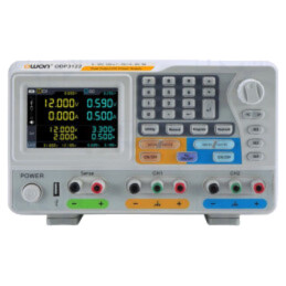 Alimentator: de laborator programabil; Ch: 2; 0÷30VDC; 0÷12A; 0÷3A