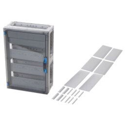 Carcasă: pentru aparatură modulară; IP66; gri deschis; Nr.mod: 51