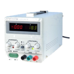 Alimentator: de laborator; pulsatoriu,canal unic; 0÷24VDC; 0÷15A