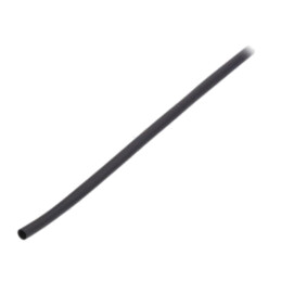 Manşon termocontractabil; fără adeziv; 2: 1; 6,4mm; L: 300m; neagră