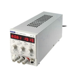 Alimentator: de laborator; canal unic,liniar; 0÷60VDC; 0÷1,5A