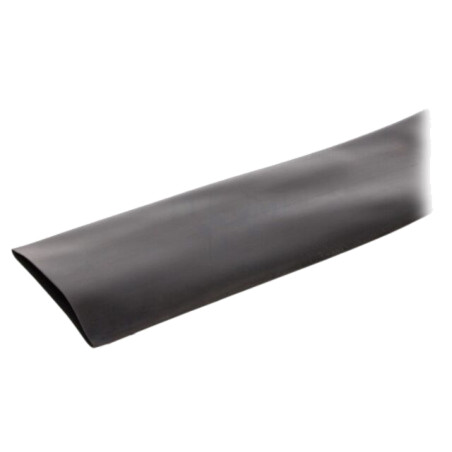 Manşon termocontractabil; 2: 1; 50,8mm; L: 38,1m; neagră; -55÷135°C