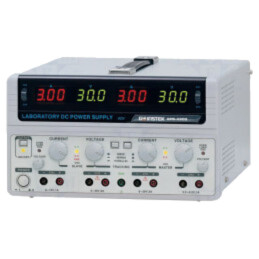 Alimentator: de laborator; liniar,multicanal; 0÷30VDC; 0÷3A; 0÷3A