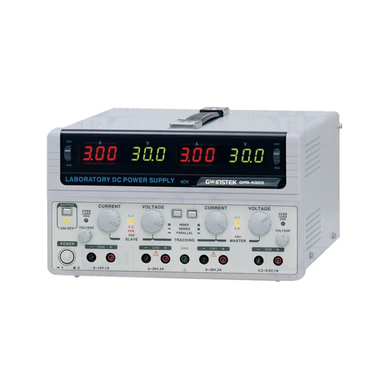 Alimentator: de laborator; liniar,multicanal; 0÷30VDC; 0÷3A; 0÷3A Alimentator: de laborator; liniar,multicanal; 0÷30VDC; 0÷3A; 0÷3A