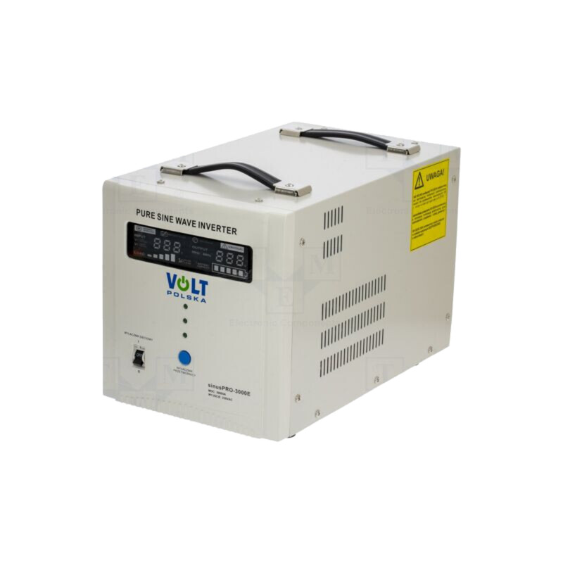Convertor: DC/AC; 2,1kW; Uieş: 230VAC; Ieşire: socluri AC 230V