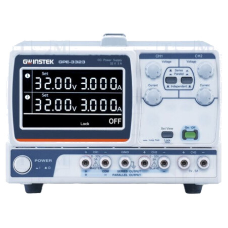 Alimentator: de laborator; liniar,multicanal; 0÷32VDC; 0÷3A; 0÷3A