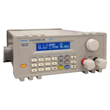 Sarcină electronică DC programabilă; 0÷360V; 30A; 150W
