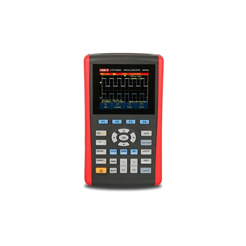 Osciloscop manual; 50MHz; LCD TFT 3,5"; Ch: 2; 250Msps; 12kpts