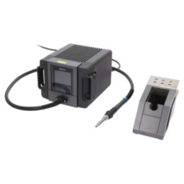Staţie cu aer cald; digitală,panou tactil; 180W; 100÷450°C; ESD