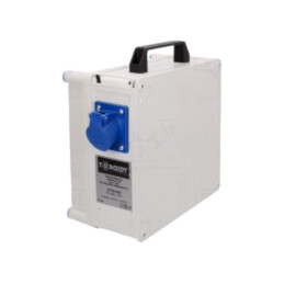 Transformator: siguranţă; 1,5kVA; 230VAC; 230V; IP44; încastrat