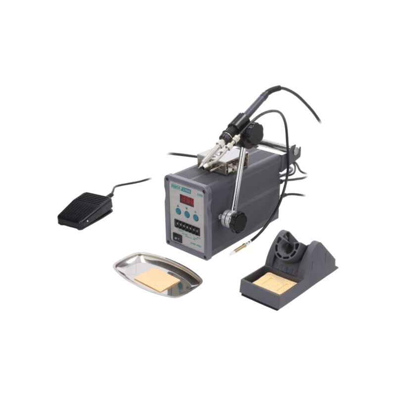 Staţie de lipit; Putere staţie: 90W; 200÷450°C; ESD; Afişaj: LED