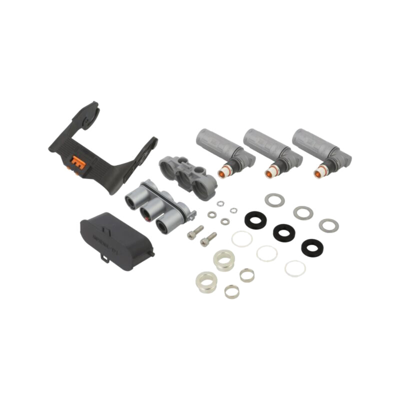 Conector: alimentare DC; tată; în unghi; pe cablu; -40÷125°C; 300A