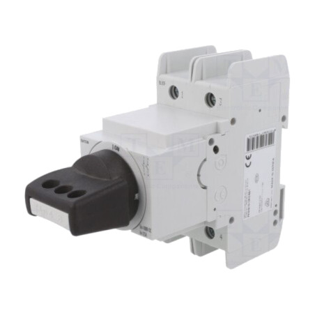 Separator-întrerupător; pentru şină DIN; 125A; IP20; -25÷40°C