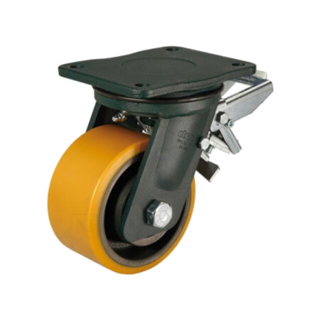 Roată de transport; Ø: 250mm; W: 80mm; H: 325mm; 509kg; oţel