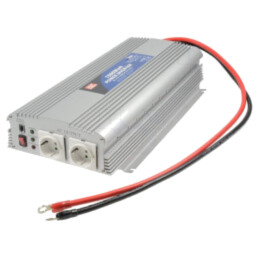 Convertor: DC/AC; 1500W; Uieş: 230VAC; 10÷15VDC; 455x210x85mm; 82%